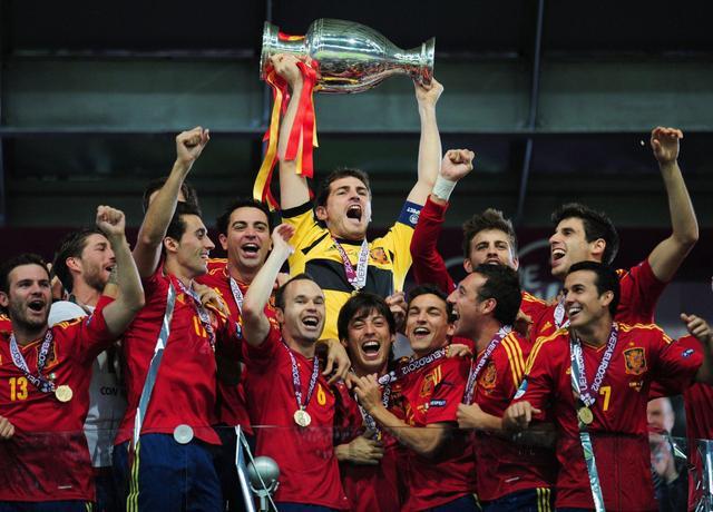 欧洲杯夺冠对西班牙（欧洲杯冠军 西班牙）